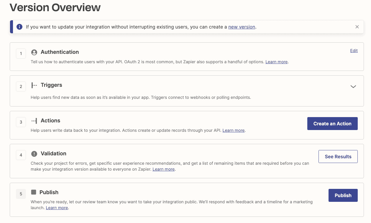 Screenshot of the EcoSend Zapier integration