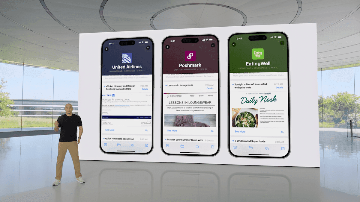 apple email changes