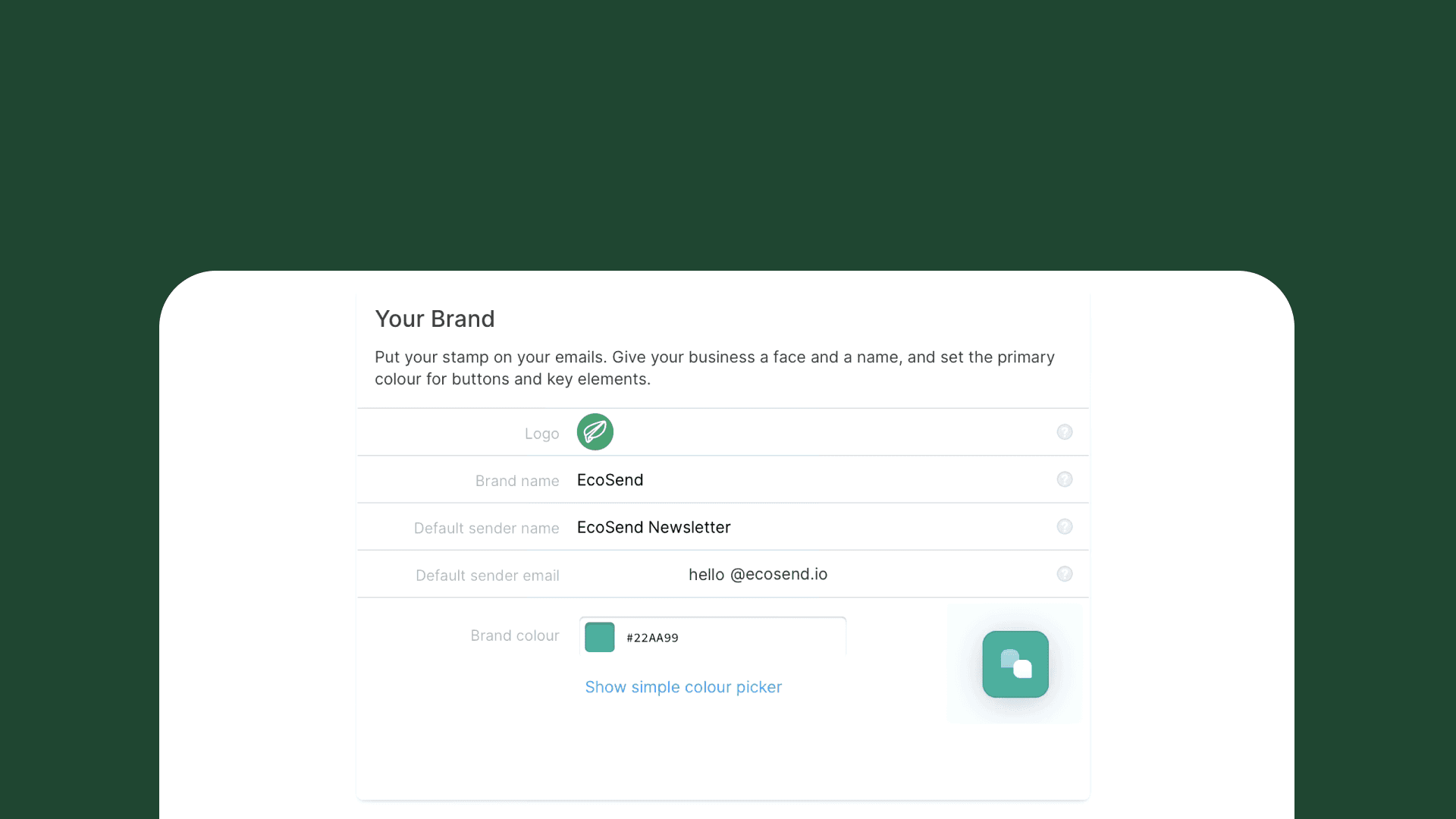 Customise your Form Verification emails