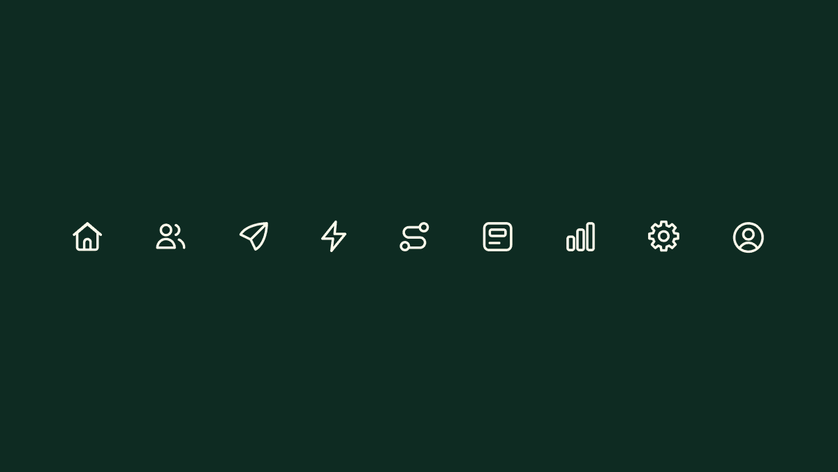 All new icons in EcoSend