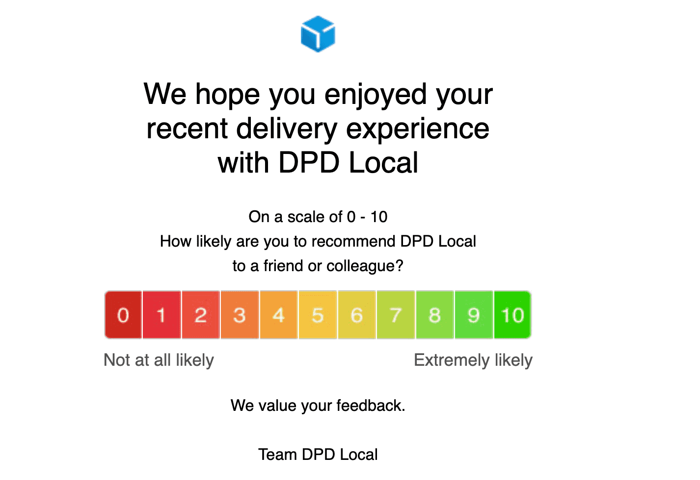 survey feedback emails