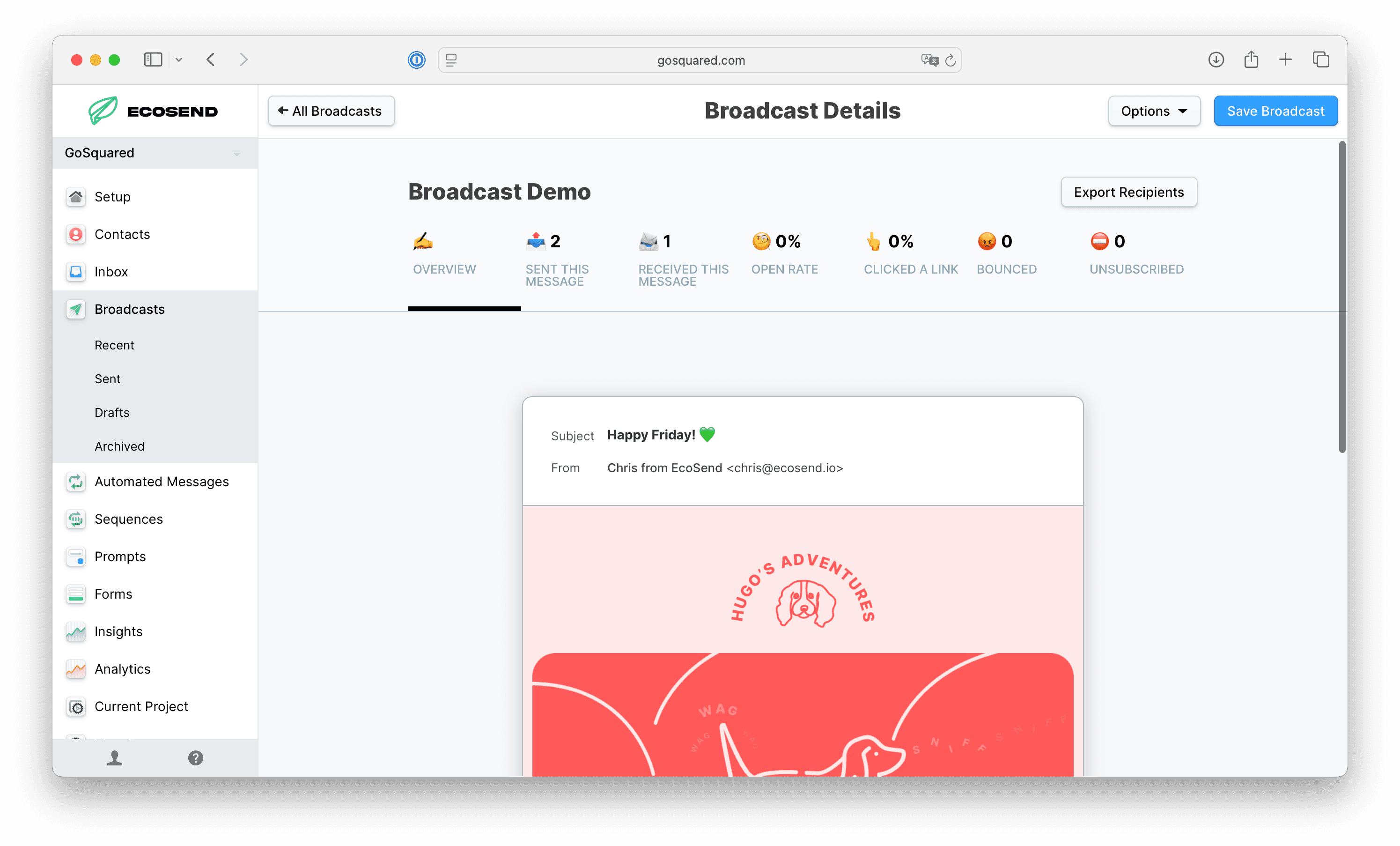 Campaign Metrics