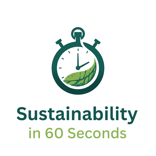 Sustainability in 60 Seconds
