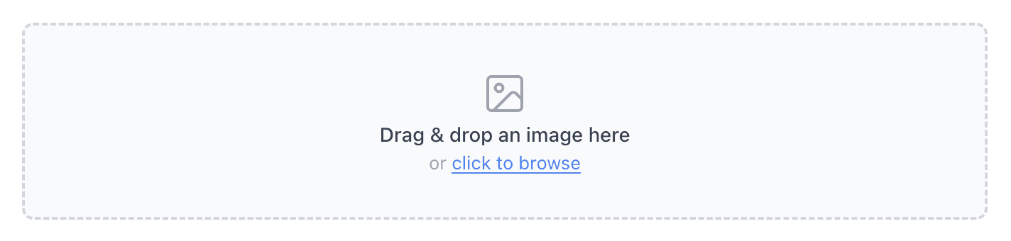 Screenshot of the Image block in the EcoSend Email Builder