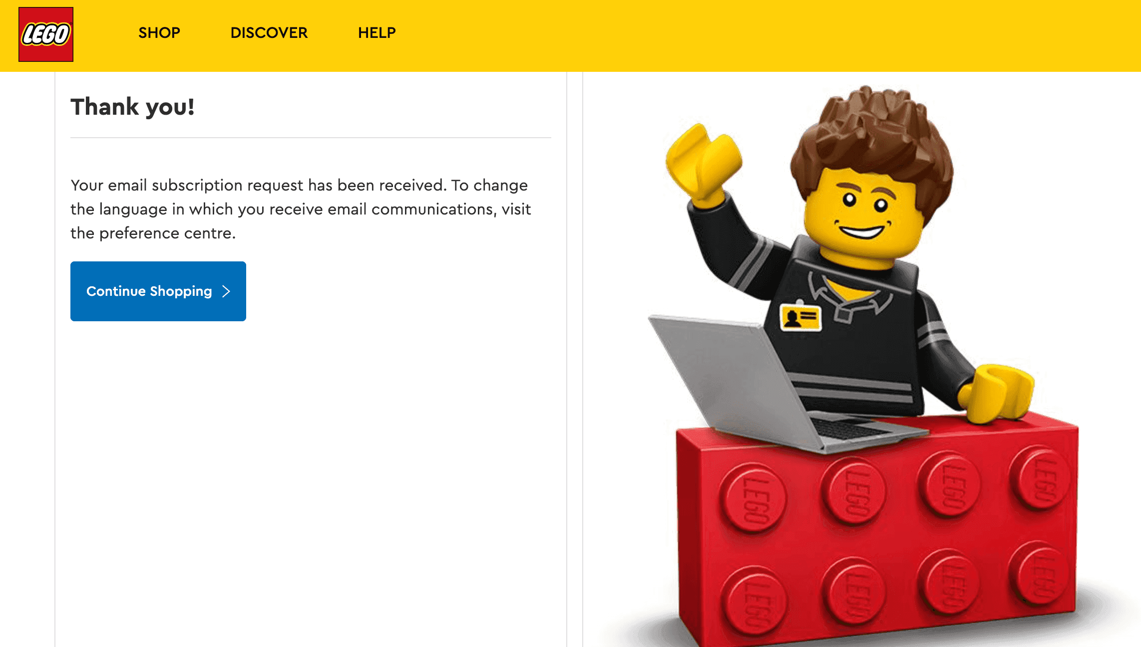 lego thank you