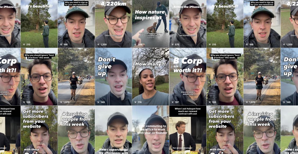 I posted a video every day for a month. Here’s what I learnt