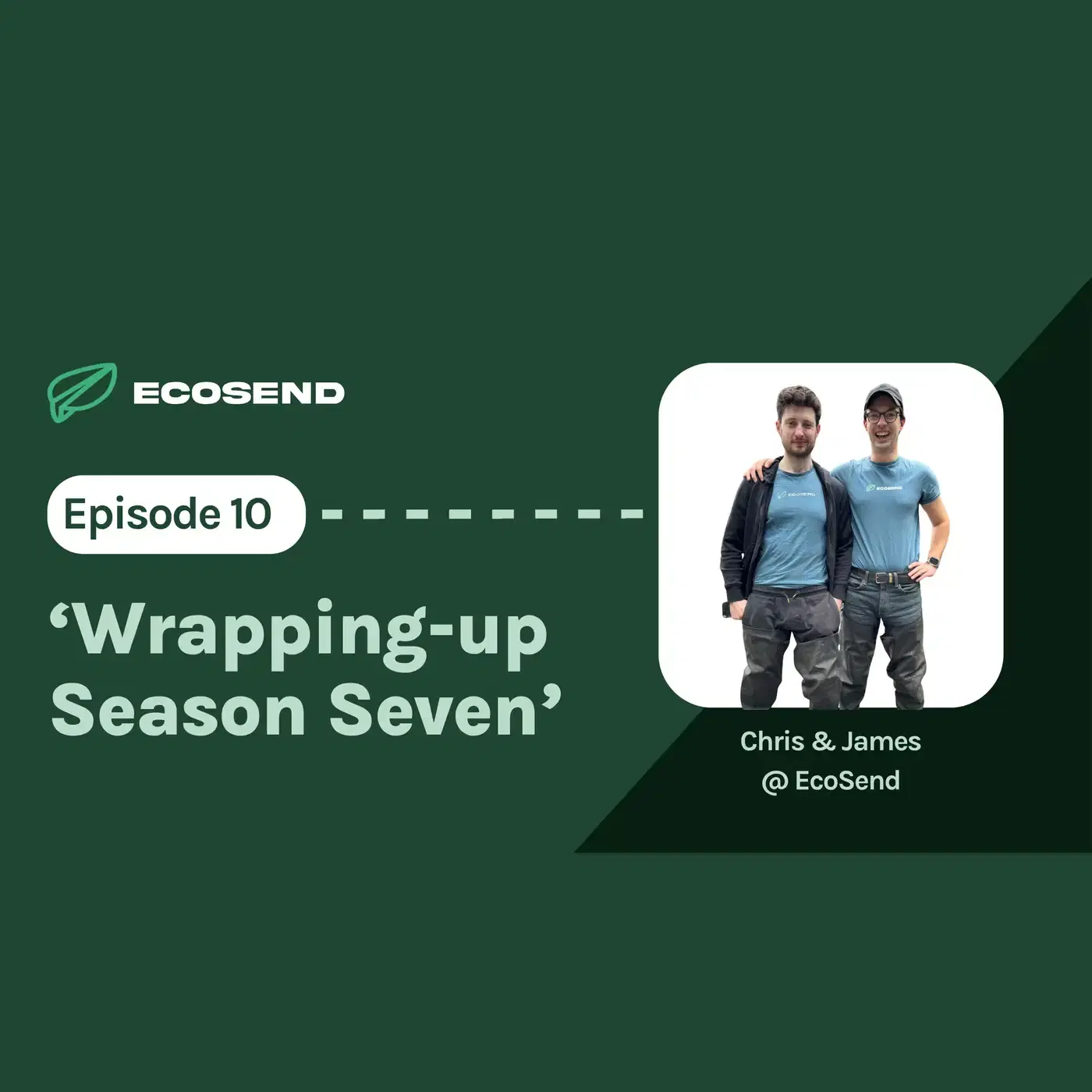 S7E10 'Wrapping-up Season Seven' with Chris & James 💚