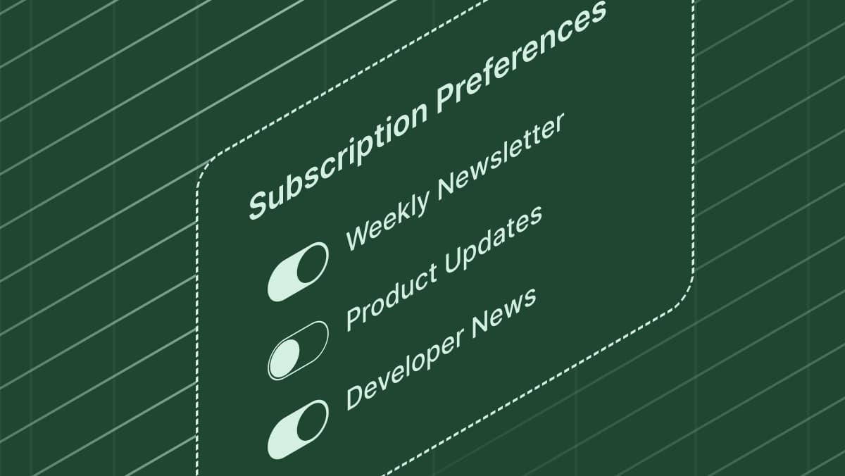 Illustration of Lists and Subscription Preferences