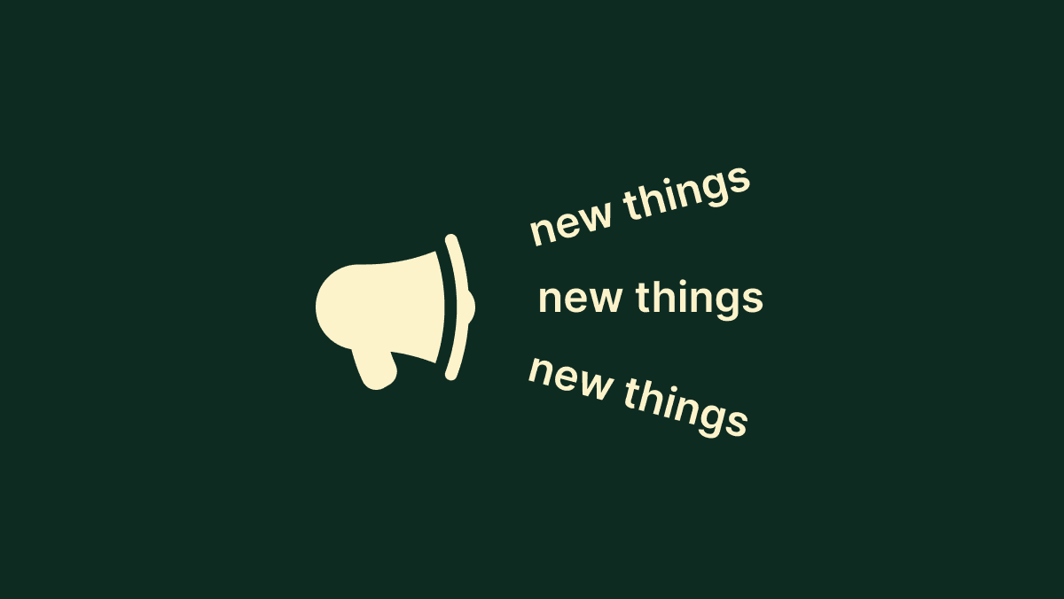 See product updates in your EcoSend account
